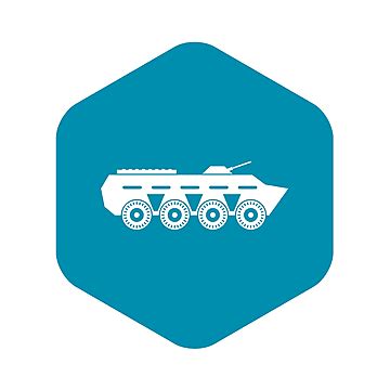 Tank Battle Clipart Vector, Army Battle Tank Icon In Simple Style Isolated On White Background ...