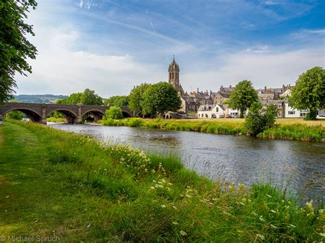 River Tweed, Peebles Scotland on Behance