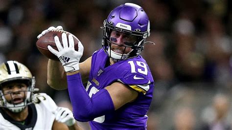 Adam Thielen injury update: Vikings WR ruled out after suffering ankle ...