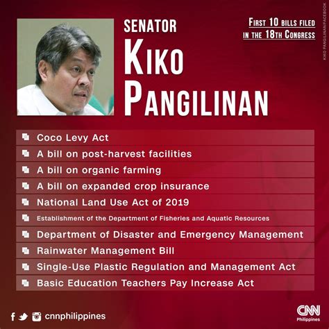 CNN Philippines on Twitter: "LOOK: First 10 bills filed by Senator Ping ...