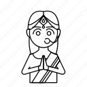 Avatar, culture, dress, traditional, woman icon - Download on Iconfinder