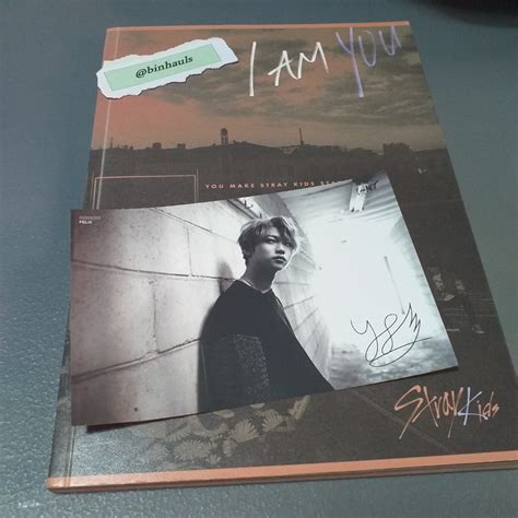 stray kids skz i am you official album photobook postcard, Hobbies ...