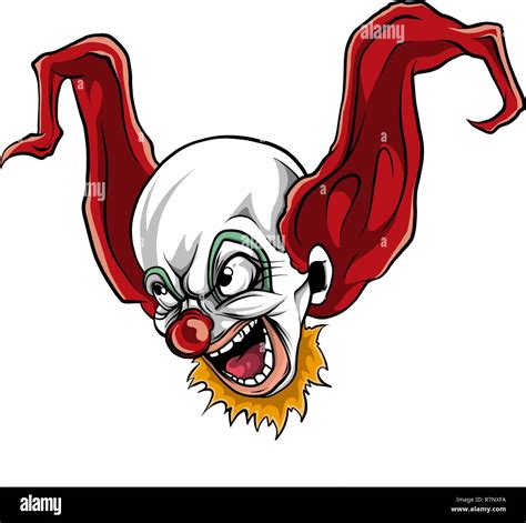 Scary clown drawing hi-res stock photography and images - Alamy