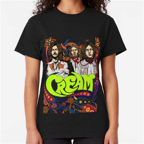 Cream Band T-Shirts | Redbubble