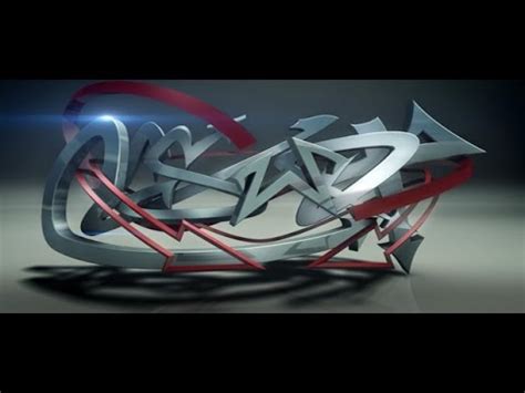 Learn to create 3D Graffiti - Tutorial - YouTube