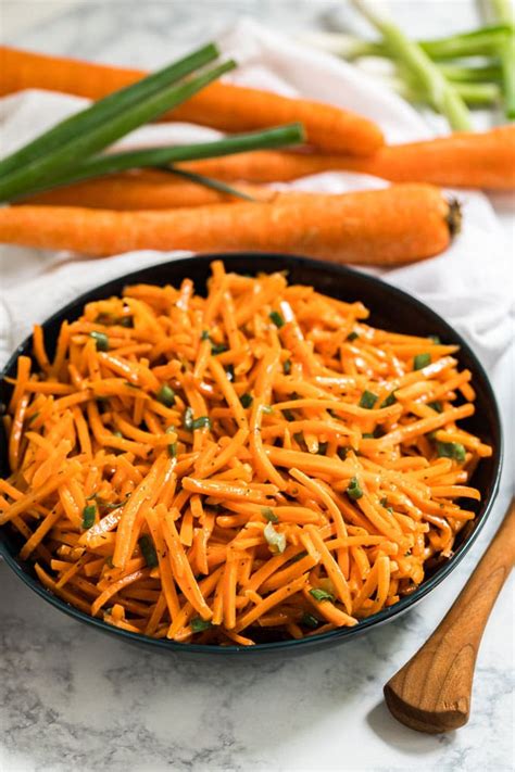 Quick and Easy Carrot Salad Recipe | Yellow Bliss Road