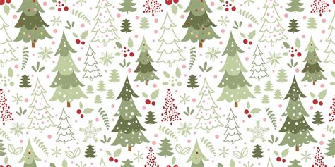 Premium Vector | Winter and Christmas Themed Seamless Pattern