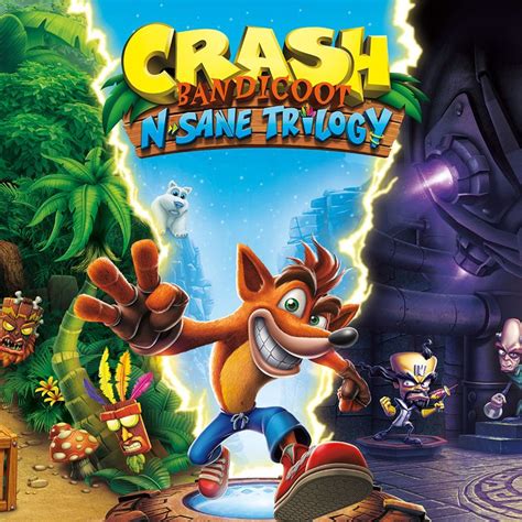 Crash Bandicoot: N. Sane Trilogy (2018) Nintendo Switch box cover art - MobyGames