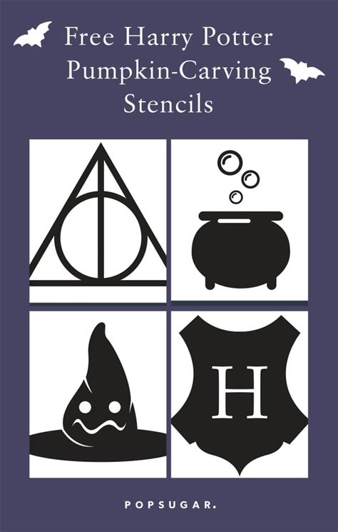 Deathly Hallows Stencil