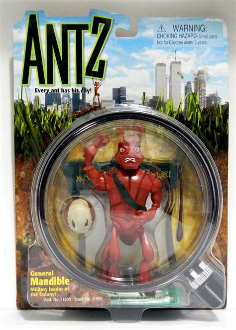 General Mandible Action Figure Antz Movie Dreamworks Playmates 1998 - Action Figures & Accessories