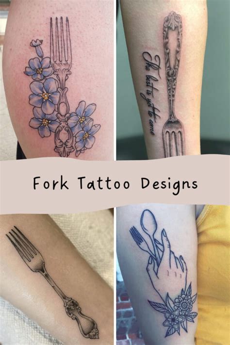 31 Fancy Fork Tattoo Designs (Surprising Meaning) - Tattoo Glee