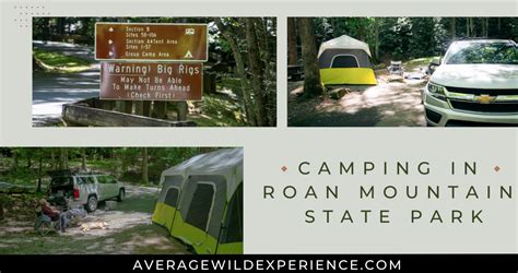 Camping in Roan Mountain State Park: Big Rigs Beware! - Average Wild ...