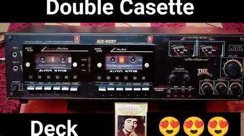 Double Cassette Deck 😍😍😍 / Subscribe for more - YouTube