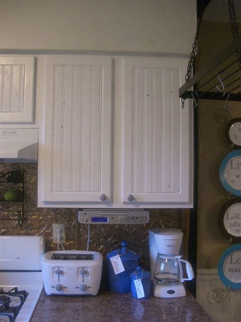 Diy kitchen decor, Diy beadboard, White kitchen cabinet doors