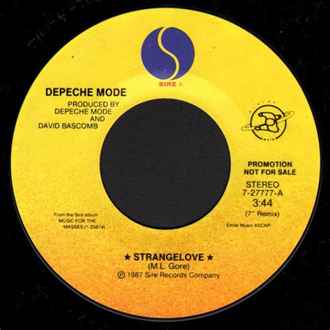 Depeche Mode - Strangelove (1988, Vinyl) | Discogs