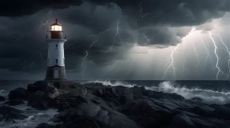 Lighthouse Storm Picture Background Images, HD Pictures and Wallpaper ...