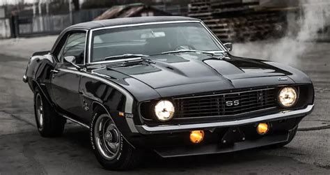 Black 1969 Camaro SS 396 | Tremendous Restoration | Hot Cars