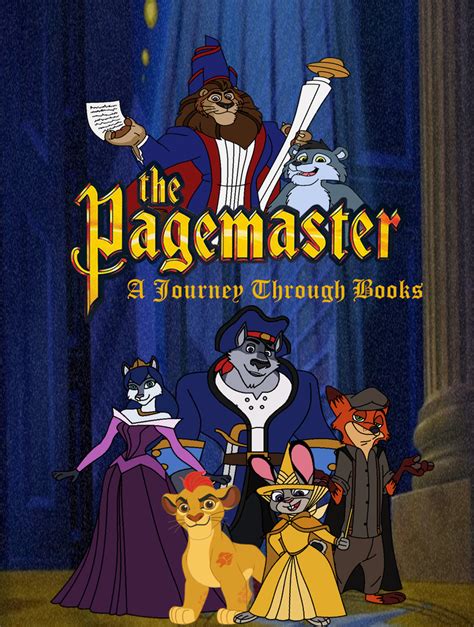 The Pagemaster A Journey Through Books Poster by Leonheart27 on DeviantArt