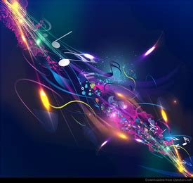 Techno music DJ design - Vector download