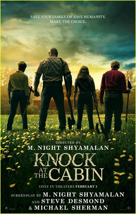 New 'Knock at the Cabin' Movie Poster Teases M. Night Shyamalan's Next ...