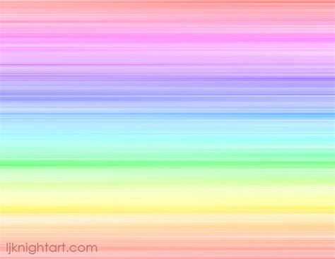 Pastel Rainbow Stripes Pattern | L.J. Knight Art