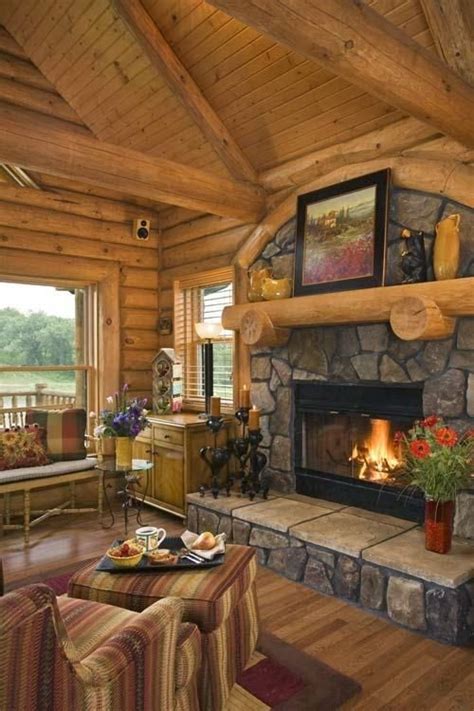 The Best 50 Log Cabin Interior Design Ideas | Vacuum Cleaners