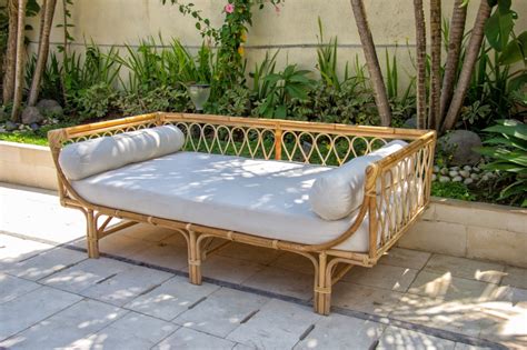 Rattan Tropisk Daybed | Tropische möbel, Möbelideen, Deko ideen