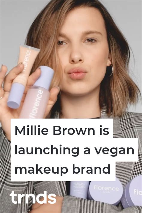 Millie Bobby Brown Is Launching a Vegan Makeup Brand - Fashion ...