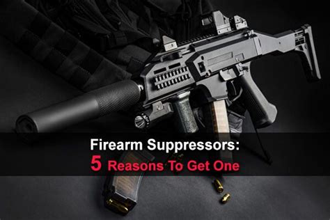 Firearm Suppressors: 5 Reasons To Get One | Urban Survival Site | Suppressor, Urban survival ...