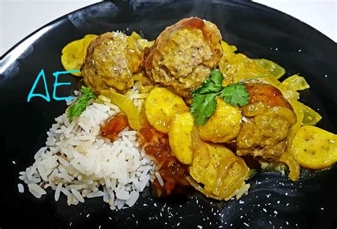 CURRY BANANA MEATBALLS - Your Recipe Blog