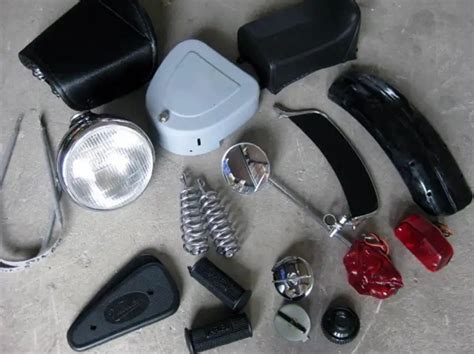 Vintage Used Motorcycle Parts