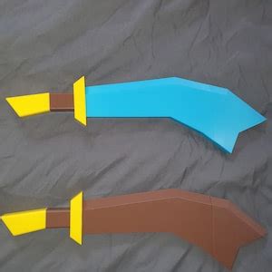 OSRS Inspired Rune Scimitar Full Size Prop With Your RS Name Extruded Into the Handle also ...