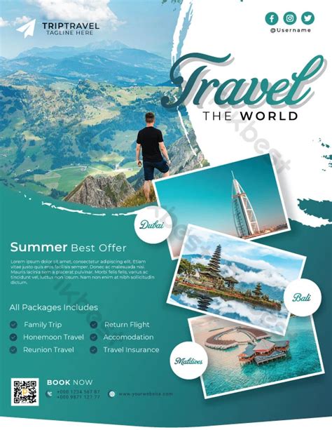 160,000+ Travel Agency Flyer Templates | Free Graphic Design Templates ...