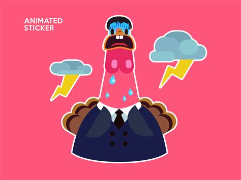 Scare Telegram Animated Stickers by Bohdan on Dribbble