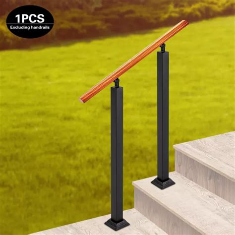 75CM METAL STAIR Railing Handrail Porch Deck Patio Railing For Balcony ...