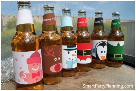 Make The Perfect Gift With Printable Christmas Beer Labels