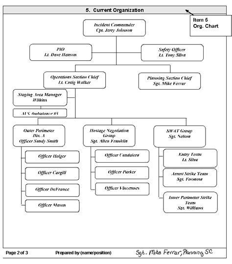 Ics Org Chart Fillable | Hot Sex Picture