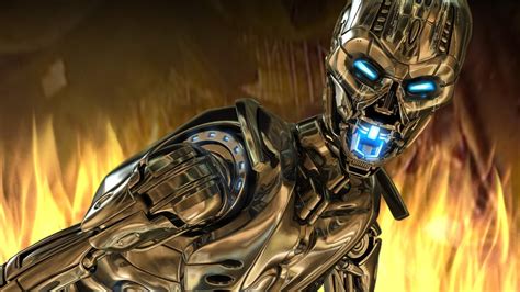 #992823 blue eyes, Terminator, Terminator 3: Rise of the Machines, cyborg, movies, digital art ...