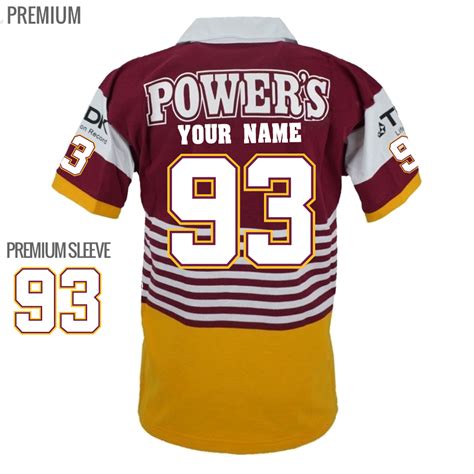 Buy 1993 Brisbane Broncos Retro Jersey – Mens - NRL Jerseys