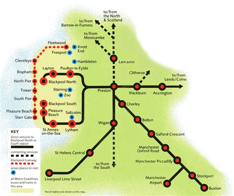 Northern Trains rail maps