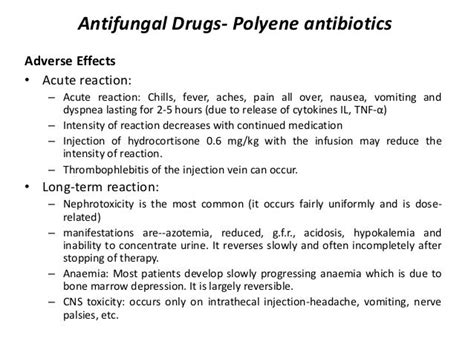 Antifungal drugs-Antibiotics