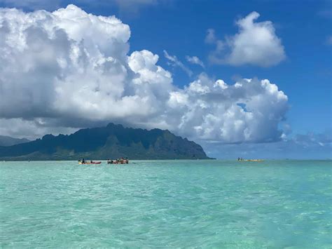 How to Kayak to Kaneohe Sandbar - Getaway Compass