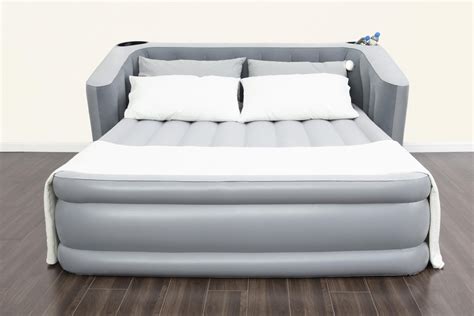 Bestway Queen 31.5" Tritech Wingback Headboard Air Mattress with Built-in AC Pump - Walmart.com ...