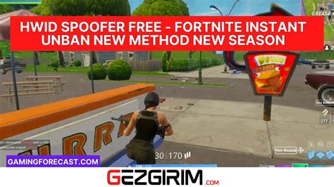 Fortnite Spoofer Free: Get Your HWID Unban in Fortnite 2023 - Gezgirim