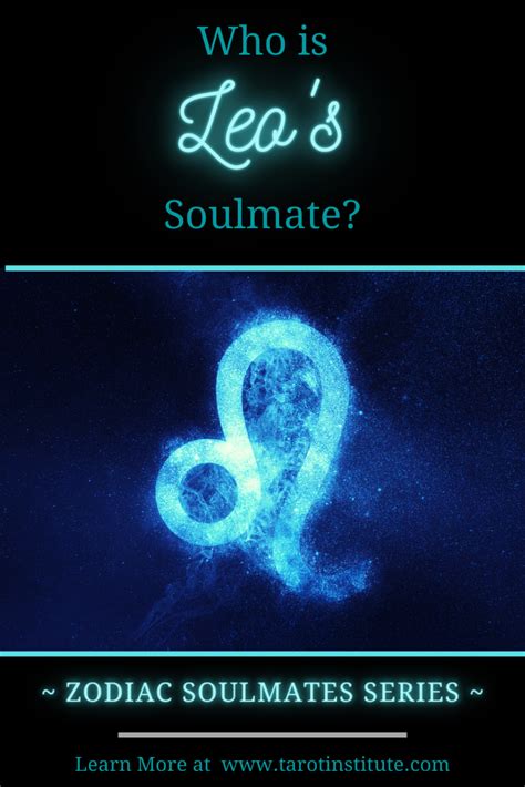 Who is Leo’s Soulmate? [Zodiac Soulmates Series] | Soulmate, Who is my ...