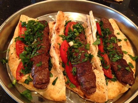 Assyrian Kabobs w/fresh bread & herbs Assyrian Food | Best sandwich ...