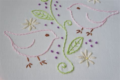 Embroidery Bird Pattern – Catalog of Patterns