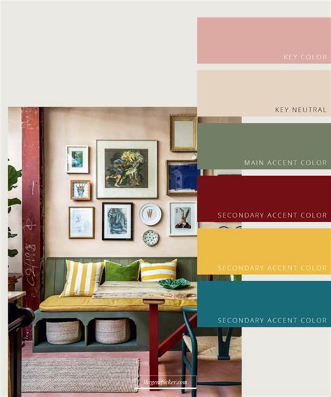 How to Pick a Cohesive Color Palette for Interior Design | The Gem Picker