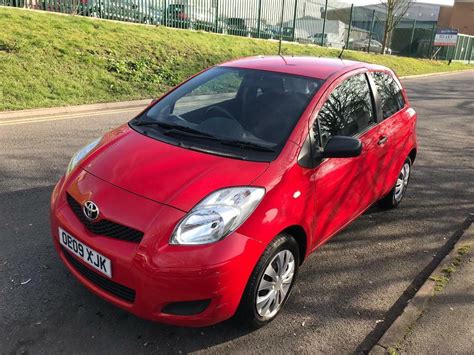 TOYOTA YARIS 1.3 MANUAL PETROL RED 2009 | in Willesden, London | Gumtree