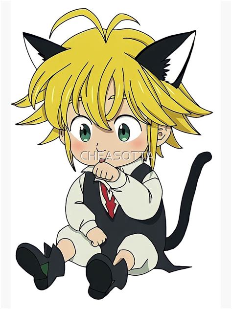 "Meliodas chibi 02" Poster for Sale by CHEASOTTA | Redbubble